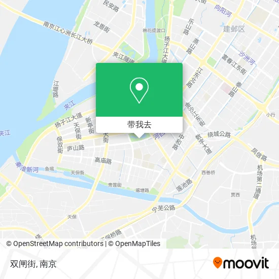 双闸街地图