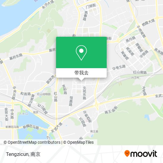 Tengzicun地图