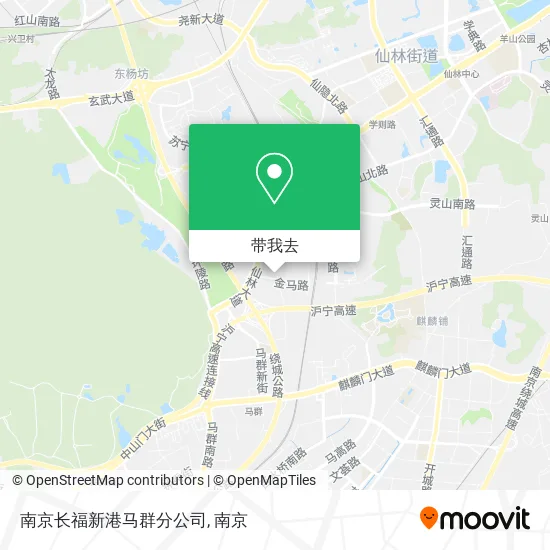 南京长福新港马群分公司地图