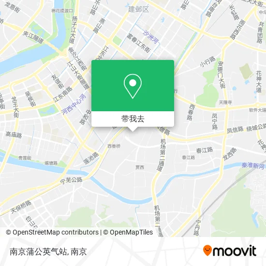 南京蒲公英气站地图