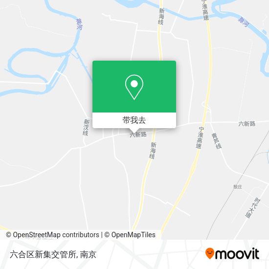 六合区新集交管所地图