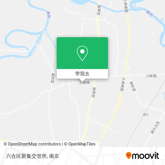 六合区新集交管所地图
