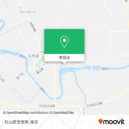 红山窑交管所地图