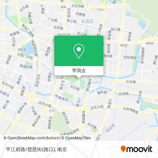 平江府路/琵琶街(路口)地图