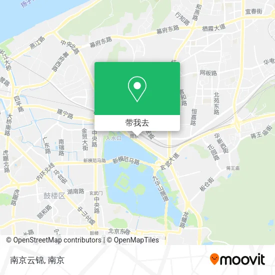 南京云锦地图