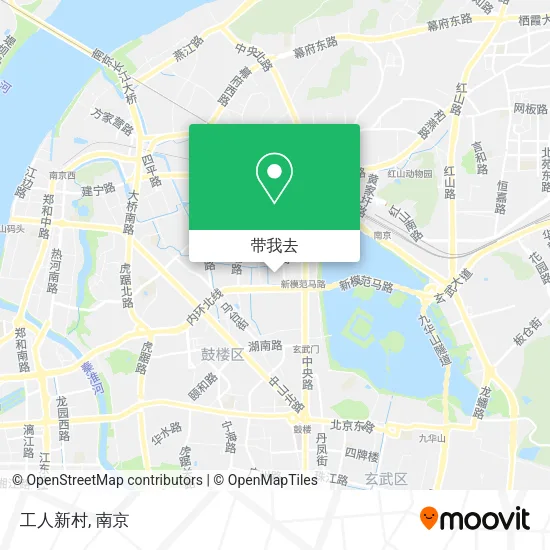 工人新村地图