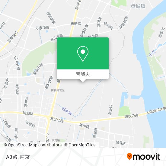 A3路地图