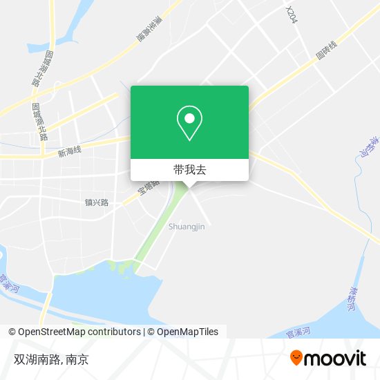 双湖南路地图