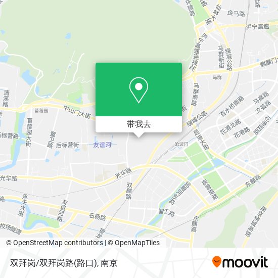 双拜岗/双拜岗路(路口)地图