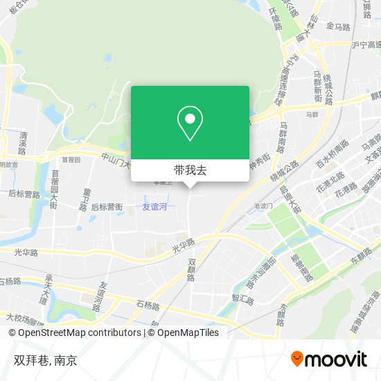双拜巷地图