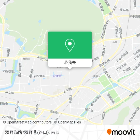 双拜岗路/双拜巷(路口)地图