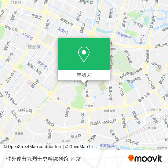 驻外使节九烈士史料陈列馆地图