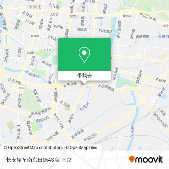长安轿车南京日德4S店地图