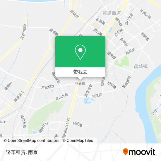 轿车租赁地图