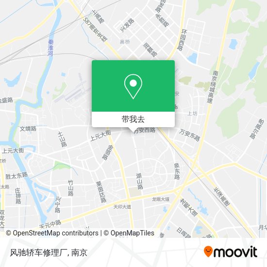 风驰轿车修理厂地图
