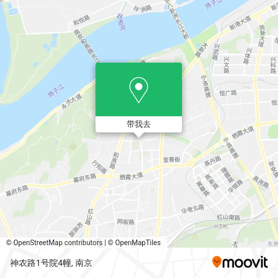 神农路1号院4幢地图
