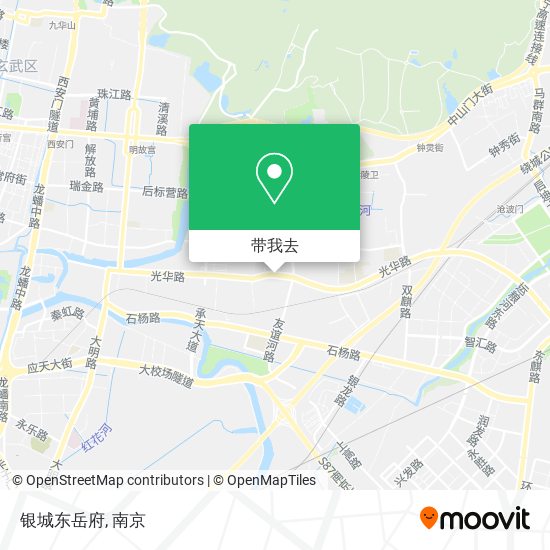 银城东岳府地图