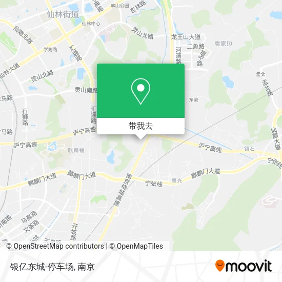 银亿东城-停车场地图