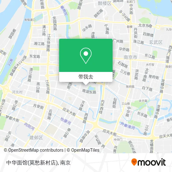 中华面馆(莫愁新村店)地图
