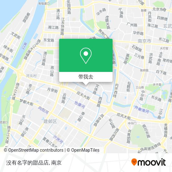 没有名字的甜品店地图