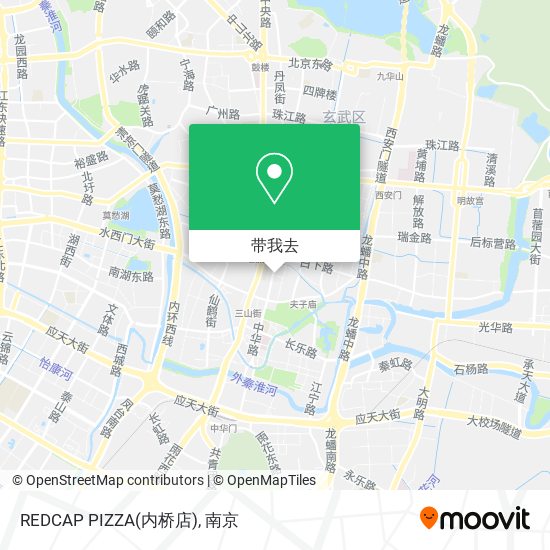 REDCAP PIZZA(内桥店)地图