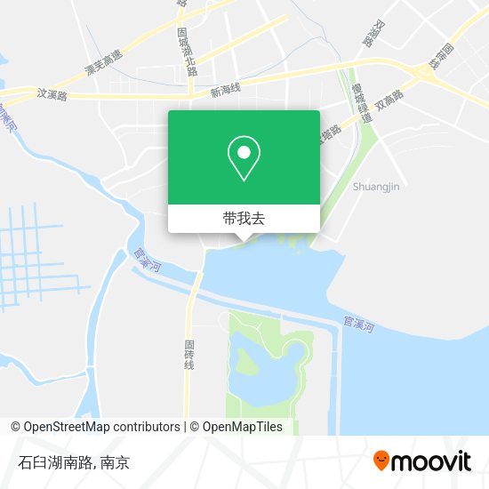 石臼湖南路地图