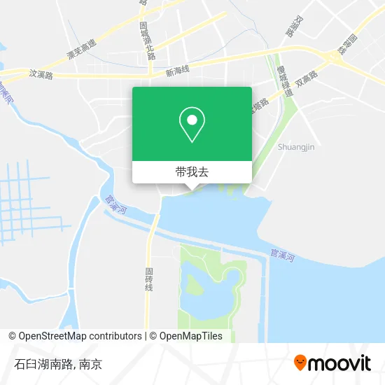 石臼湖南路地图