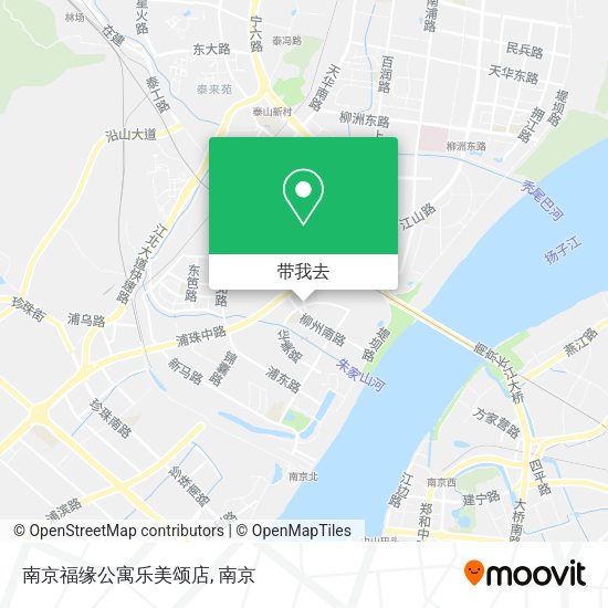 南京福缘公寓乐美颂店地图