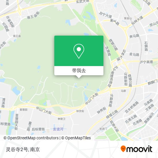 灵谷寺2号地图