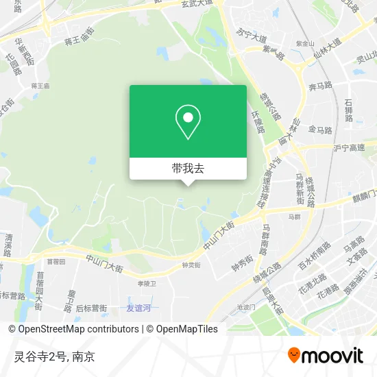 灵谷寺2号地图