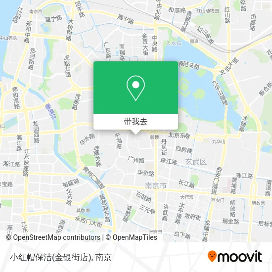 小红帽保洁(金银街店)地图