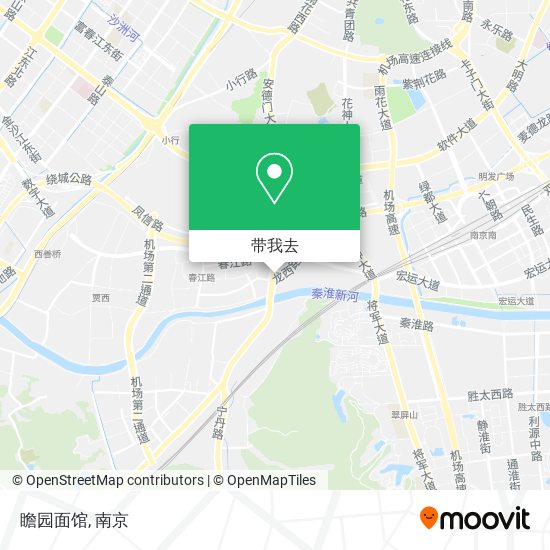 瞻园面馆地图