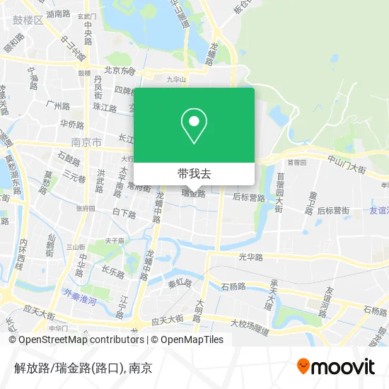 解放路/瑞金路(路口)地图