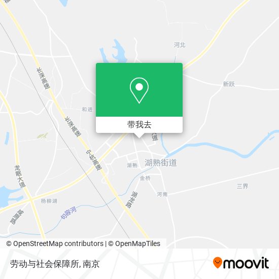 劳动与社会保障所地图