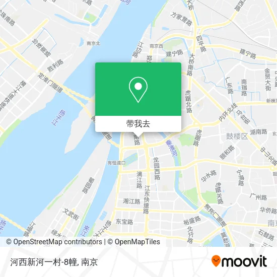 河西新河一村-8幢地图