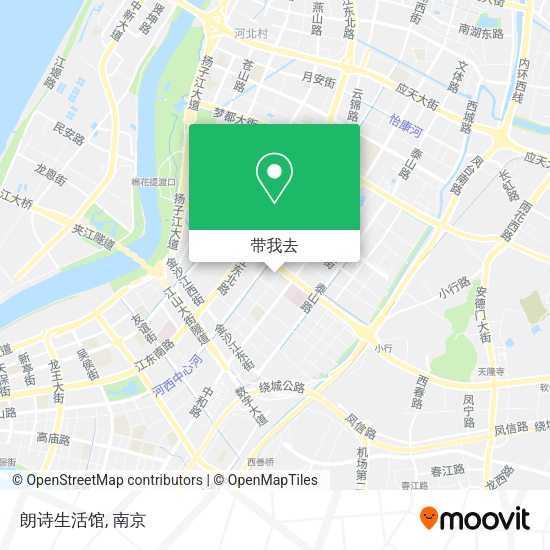 朗诗生活馆地图