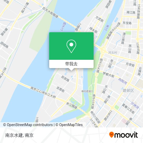 南京水建地图