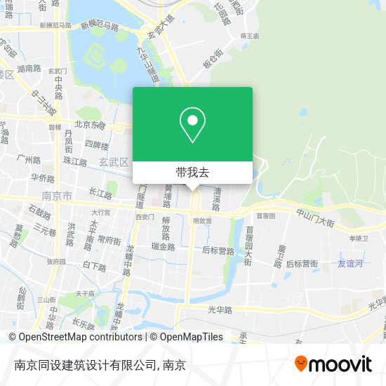 南京同设建筑设计有限公司地图