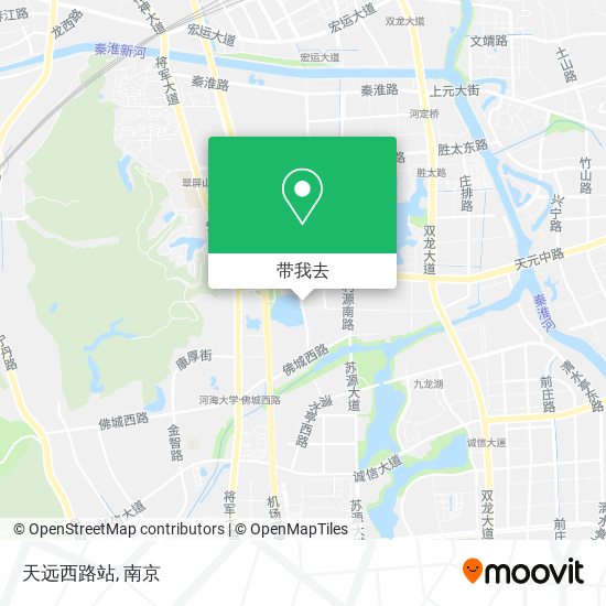 天远西路站地图