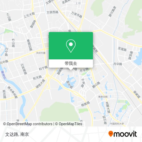 文达路地图