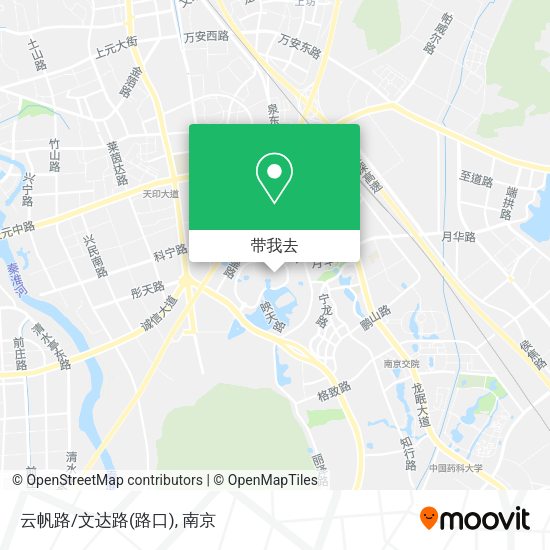 云帆路/文达路(路口)地图