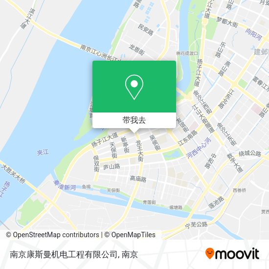 南京康斯曼机电工程有限公司地图