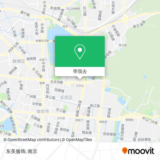 东美服饰地图