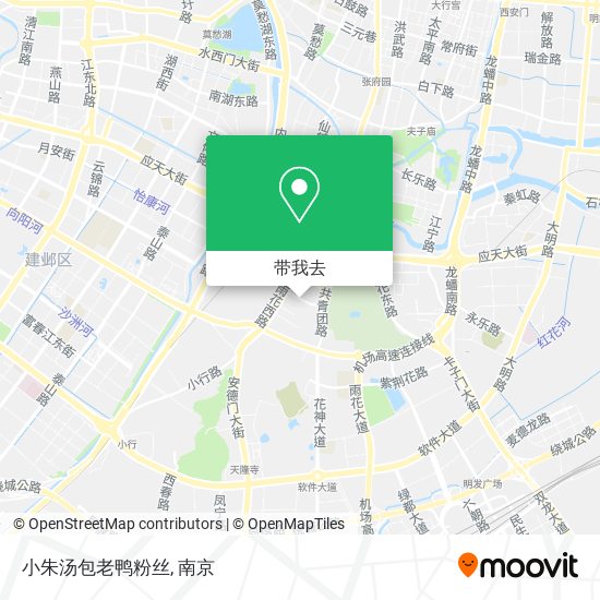 小朱汤包老鸭粉丝地图