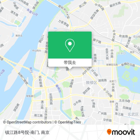镇江路8号院-南门地图