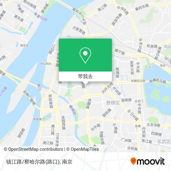 镇江路/察哈尔路(路口)地图