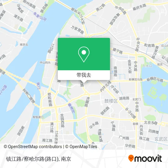 镇江路/察哈尔路(路口)地图