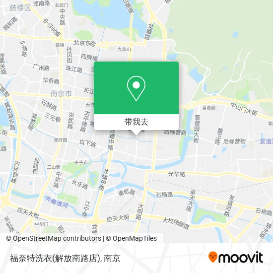 福奈特洗衣(解放南路店)地图