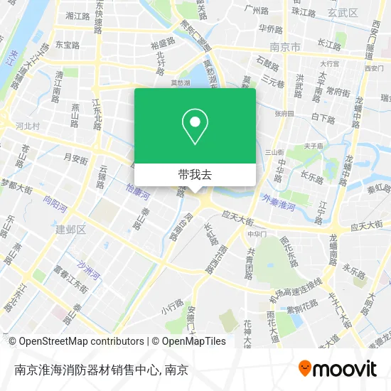 南京淮海消防器材销售中心地图