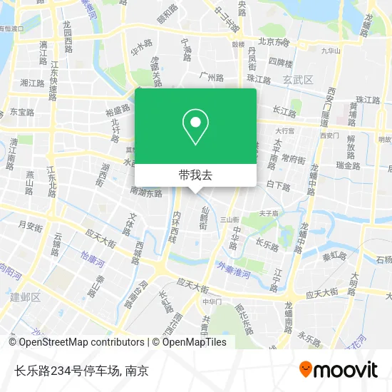 长乐路234号停车场地图